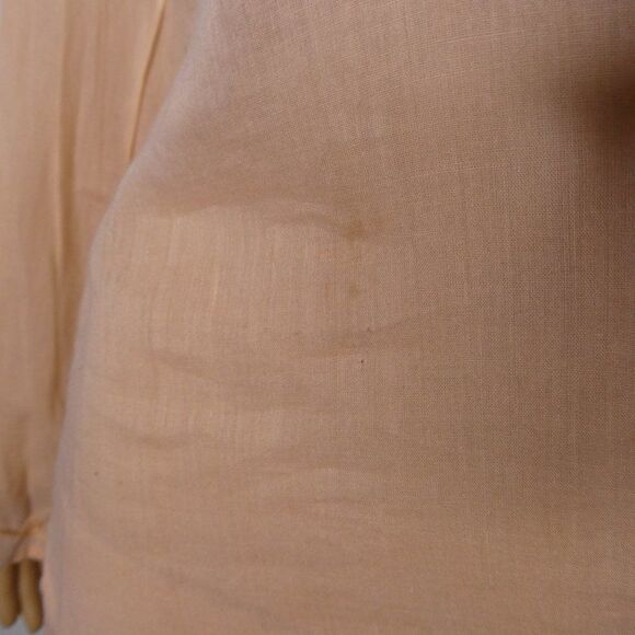 Kaaku Ombre Embroidered Boho Blouse Long Sleeve Free One Size Lightweight - Picture 4 of 10